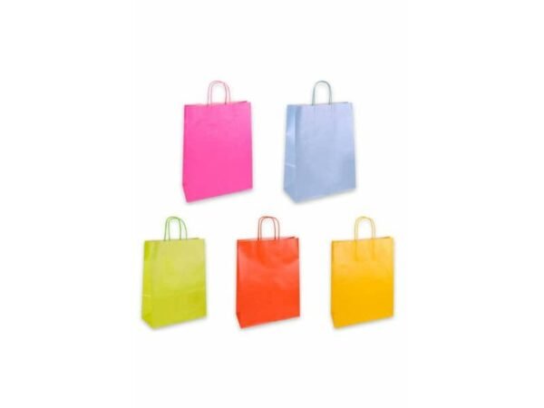 Borsa shopper Florio Carta perlata colori perlati assortiti - formato 26x12x35 - 73723