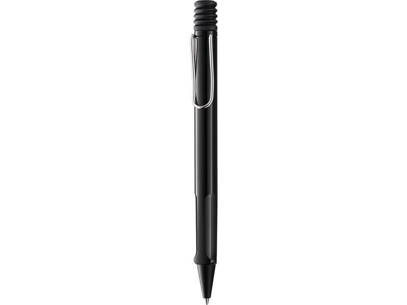 Penna Safari Lamy inchiostro nero e punta media Blacksfera – fusto nero 1220400
