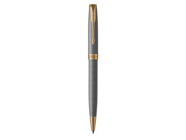 Penna a sfera Parker Sonnet punta M inchiostro nero Parker Sterling Silver Cisel‚ - 1931492