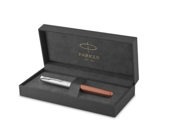 Penna stilografica Parker Sonnet Parker punta F inchiostro nero Parker Orange CT 2169228