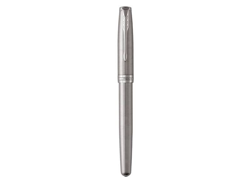 Penna stilografica Parker Sonnet Parker punta F inchiostro nero Parker Stainless Steel CT – 1931509