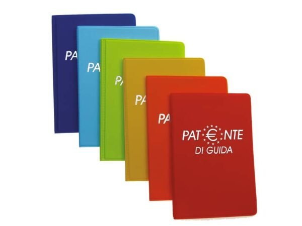 Portapatente europea Alplast a due scomparti colori assortiti 1006NC