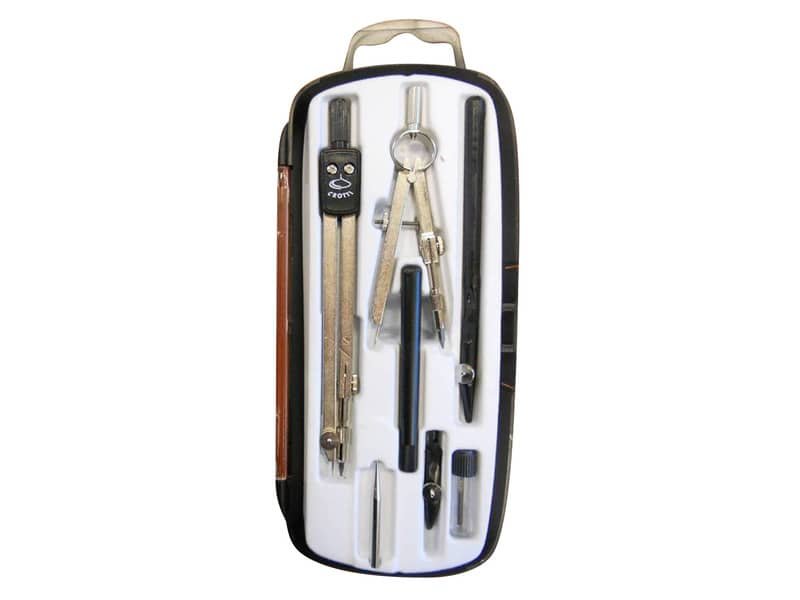 Compasso scolastico Eredi Crotti 7 accessori 207