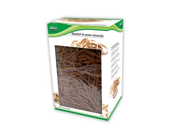 Scatola elastici tondi Lebez 1 Kg diametro 100 mm 75131