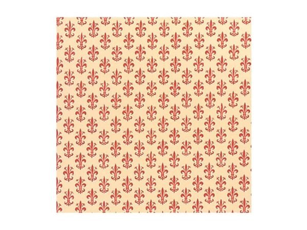 Rotolo carta lavabile per cassetti Sadoch - formato 500 cm x 5 mt fantasia giglio rosso - X33X5-776CF50  13