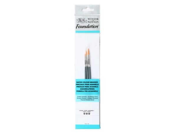 Set 3 pennelli Winsor&Newton tondi nø 2/4/6 5295010