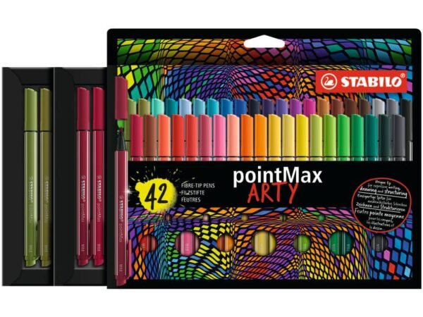 Stabilo Point Max fineliner - conf. 42 colori assortiti 488/42-1-20