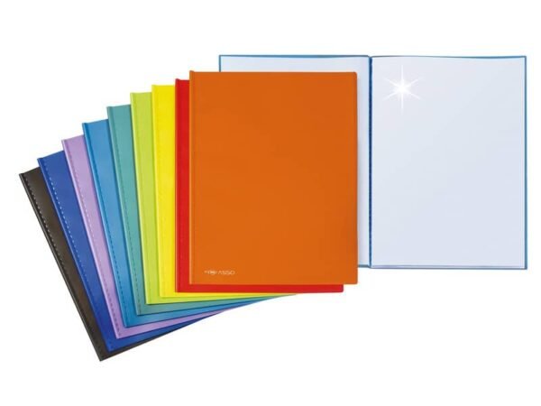 Portalistini Sei Rota Asso in PP liscio 22x30 cm in colori assortiti 80 buste 57218090