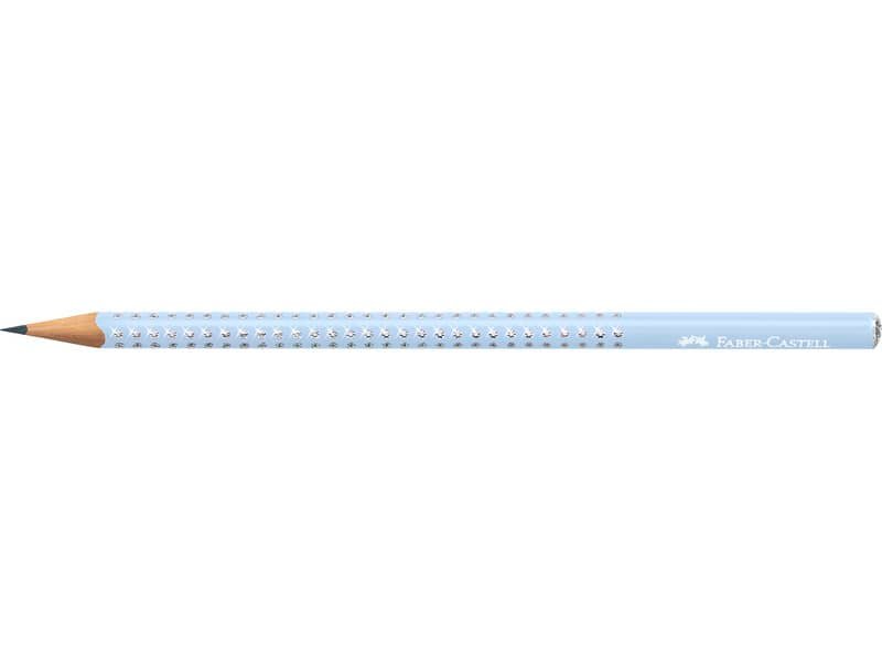 Matita in grafite Faber-Castell Sparkle conf. 12 pz – colore fusto blu cielo 118251