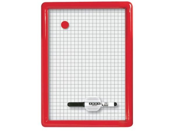 Lavagna magnetica Arda Formato con cornice in plastica termoforata 26x36 cm 327Q