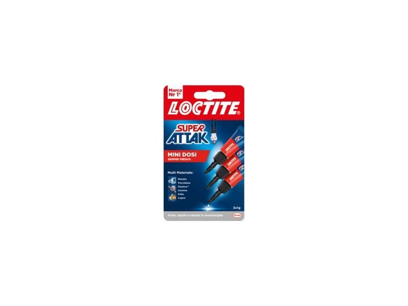 Colla Loctite Super Attak – conf. 24 pz Mini Dosi 2631597
