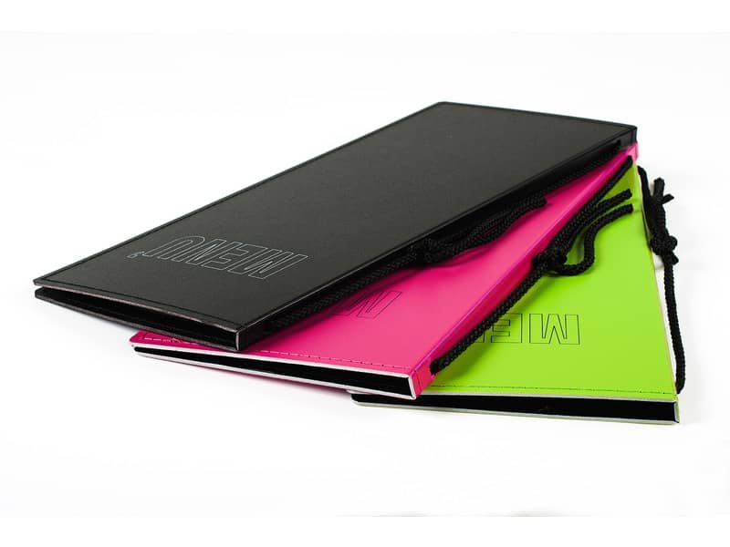 Portamenu’ Lebez a 10 tasche nero mezzo A4 80560N