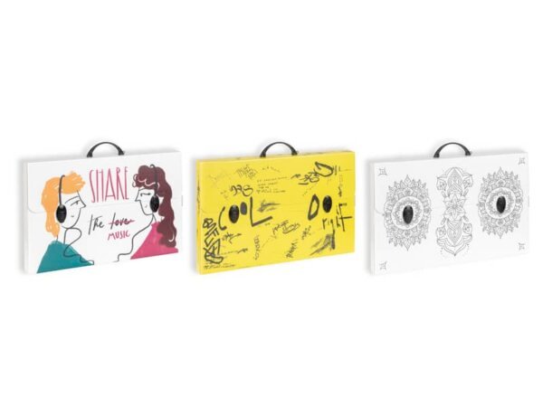 Valigetta in PP Favorit con stampa Smart in 6 soggetti assortiti 56,5x36,5x5,5 cm 400183886