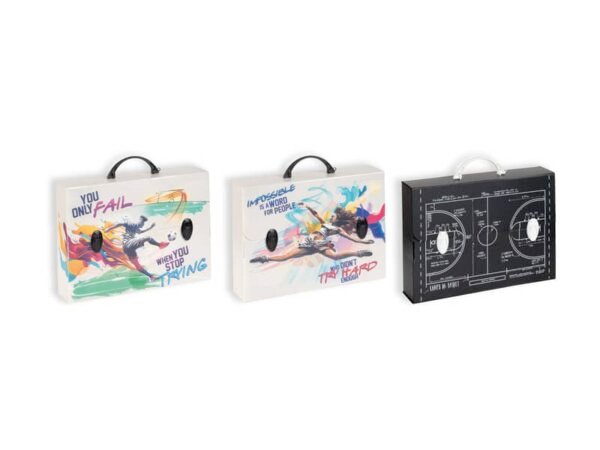 Valigetta in PP Favorit con stampa Sport in 6 soggetti assortiti 37,5x27x8 cm 400183891