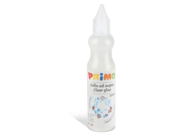 Colla ad acqua Primo trasparente - conf. 24 pz - in flacone da 75 ml 301CA80