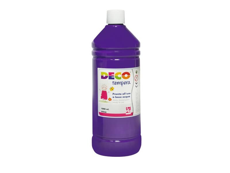 Tempera CWR Deco in flacone da 1000 ml viola 08808/11