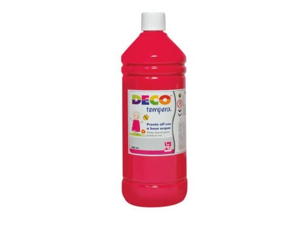 Tempera CWR Deco in flacone da 500 ml magenta PF550/25