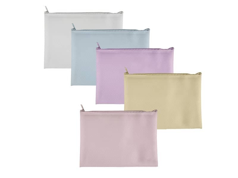 Busta Plastibor con ZIP in EVA colori pastello – A6 P0431790