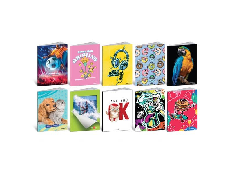 Quaderni Blasetti sel. Bambini formato A5 20+1 ff – 80 g conf. 10 pz – rigatura 0Q – 8706