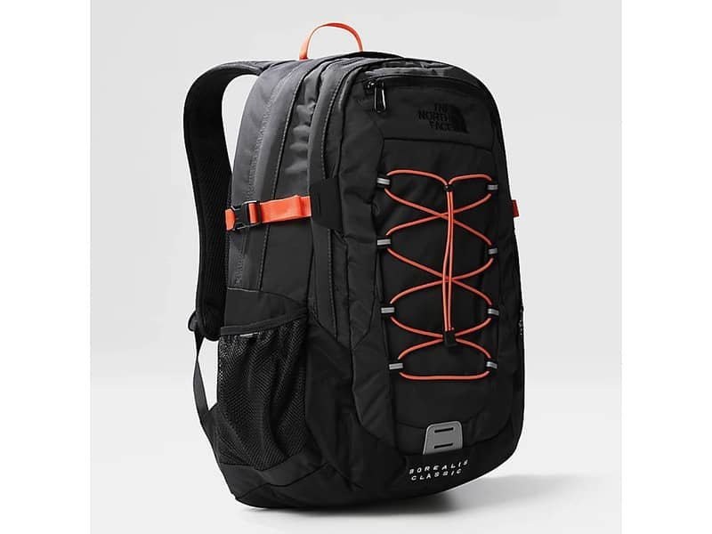 Zaino North Face Borealis classico grigio e arancione NF00CF9CI2M-OS