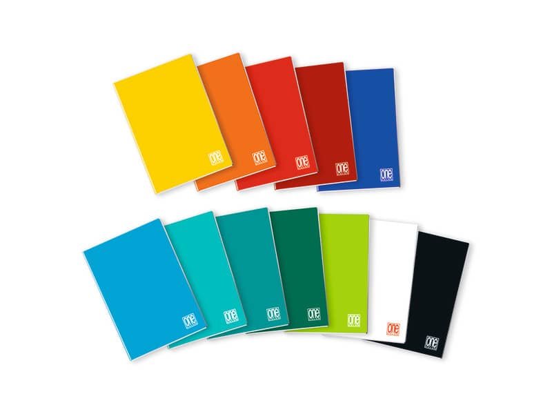 Maxi quaderni Blasetti One Color formato A4  carta 80 g conf. 10 pezzi rigatura 4 f – 5958