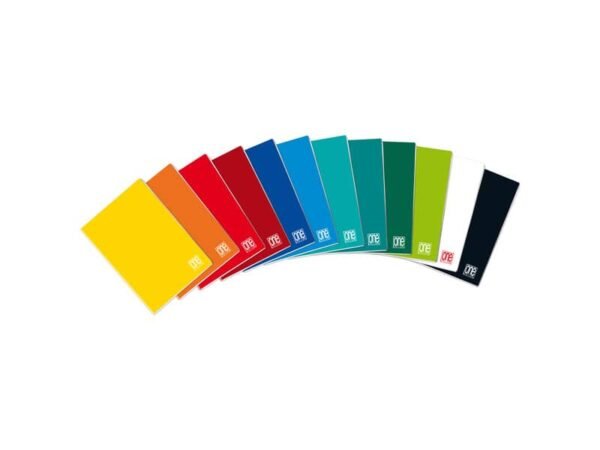 Quaderno Maxi One Color A4 - 80 g/m2 - 30+1 ff - 5 mm 6753