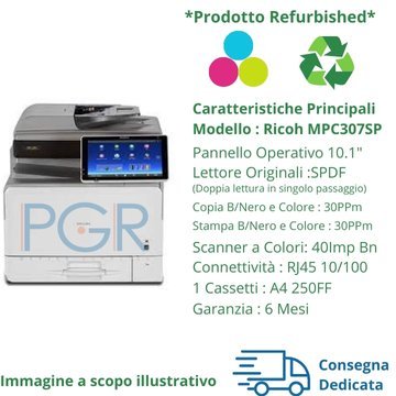 Ricoh MPC307 *Prodotto Ricondizionato*