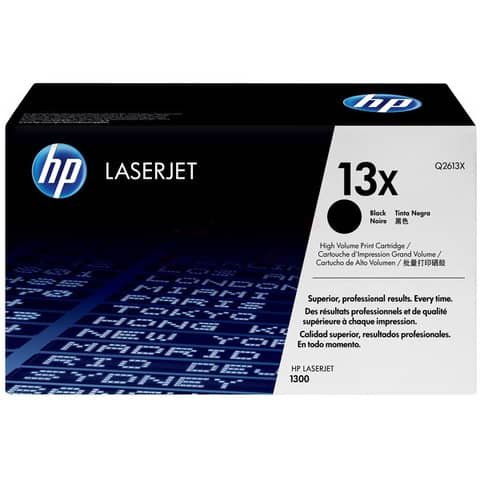 Toner Originale Nero per HP Q2613X – 4000 Pagine al 5%