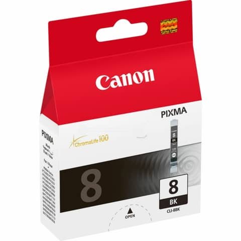 Cartuccia Originale Nero per Canon CLI-8BK – 13 ml