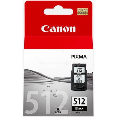 Cartuccia inkjet alta resa PG-512 Canon nero 2969B001