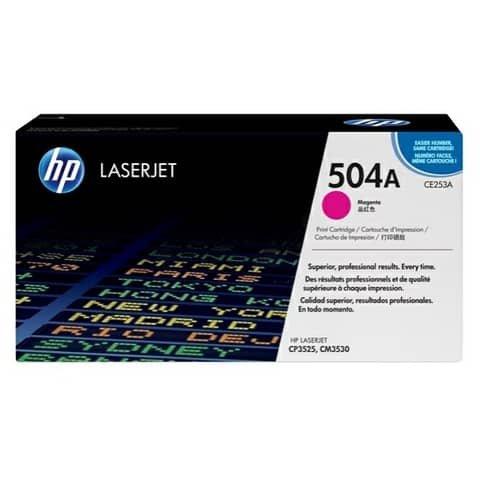 Toner Originale Magenta per HP CE253A – 7000 Pagine al 5%