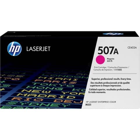 Toner Originale Magenta per HP CE403A – 6000 Pagine al 5%