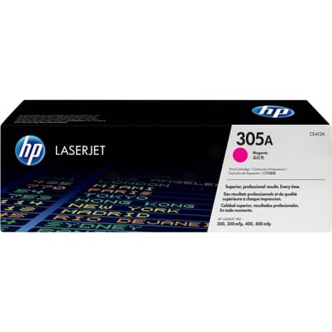 Toner Originale Magenta per HP CE413A – 2600 Pagine al 5%