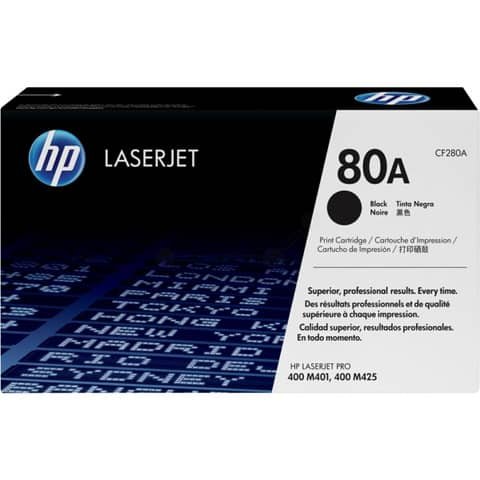 Toner Originale Nero per HP CF280A – 2560 Pagine al 5%