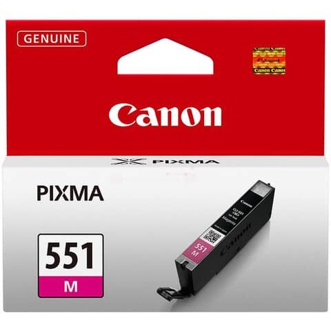 Cartuccia Originale Magenta per Canon CLI-551 M – 7 ml