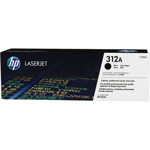Toner Originale Nero per HP CF380A – 2280 Pagine al 5%