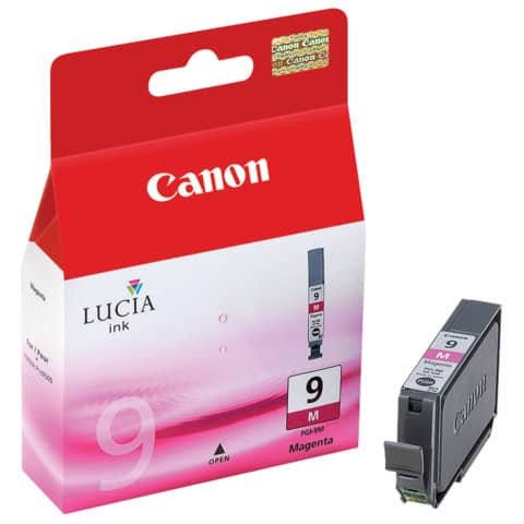 Cartuccia Originale Magenta per Canon PGI-9 M – 1565 pagine al 5%