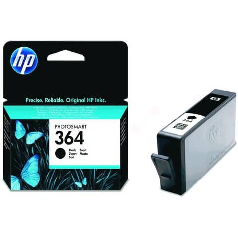 Cartuccia Originale Nero per HP 364 – 250 Pagine al 5%