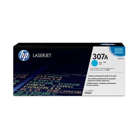 Toner Originale Ciano per HP CE741A – 7300 Pagine al 5%