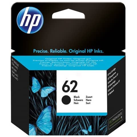 Cartuccia inkjet 62 HP nero  C2P04AE