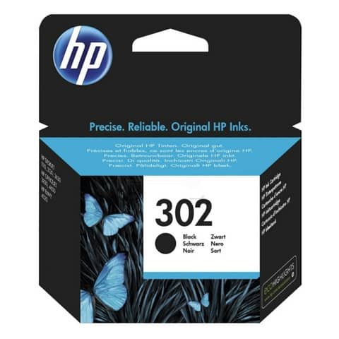Cartuccia inkjet 302 HP nero  F6U66AE