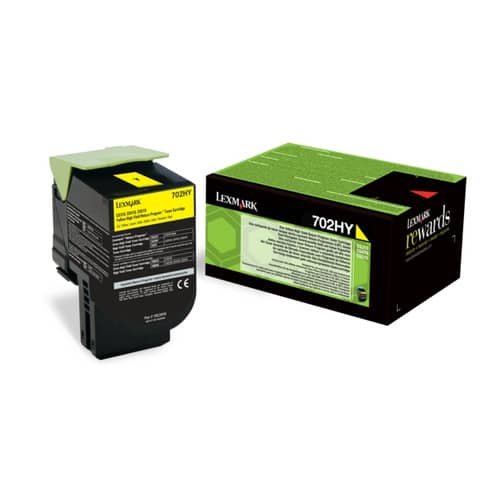Toner Originale Giallo per Lexmark 70C2HY0 – 3.000 Pagine al 5%