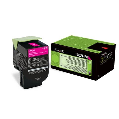 Toner Originale Magenta per Lexmark 70C2HM0 – 3.000 Pagine al 5%