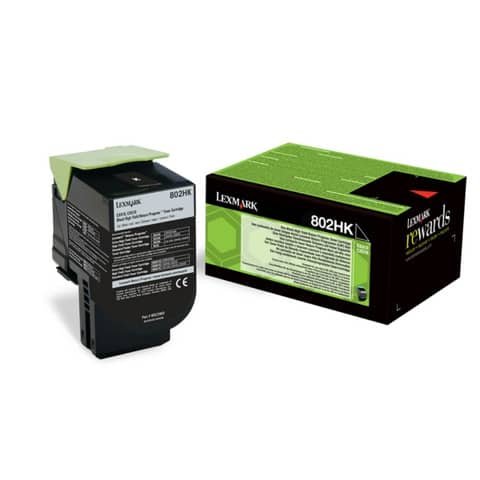 Toner Originale Nero per Lexmark 80C2HK0 – 4.000 Pagine al 5%