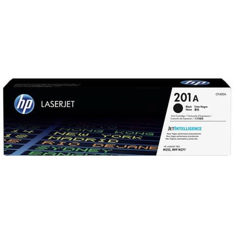 Toner Originale Nero per HP CF400A – 1420 Pagine al 5%