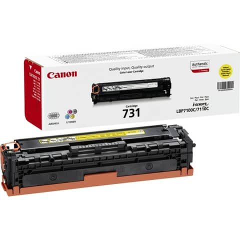 Toner Originale Giallo per Canon LBP7100CN – 1500 pagine al 5%