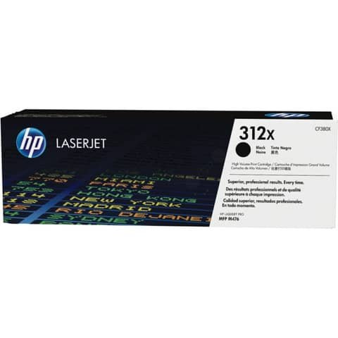 Toner Originale Nero per HP CF380X – 4400 Pagine al 5%