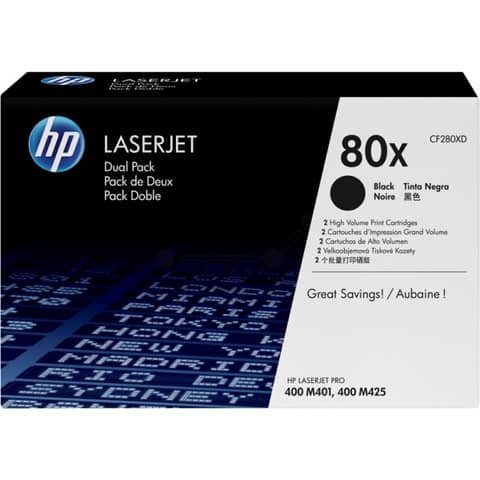 Toner Originale Nero per HP CF280XD – 6900 Pagine al 5%