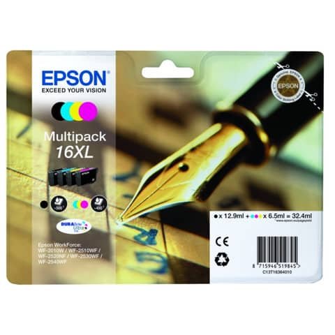 Cartuccia Originale Multicolor per Epson C13T16364012