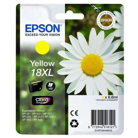 Cartuccia Originale Giallo per Epson C13T18144012